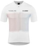 CUBE Tricou CUBE Teamline CMPT, alb (XS)