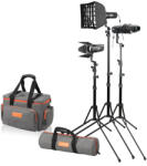 GODOX S30 fókuszálható videólámpa szett (LED-S30)