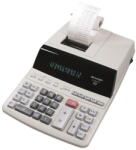 Sharp Calculator de birou Calculator cu banda, 12 digits, 327 x 221 x 78 mm, SHARP EL-2607PGGYSE - gri (SH-EL2607PGGYSE) - pcone