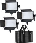 GODOX LED500W tripla LED panel szett (LED500W-Kit)