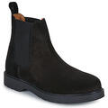 Selected Csizmák SLHTIM SUEDE CHELSEA Fekete 45