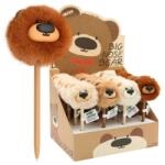 Junior Big Nose Bear PomPom zselés toll 0.7 mm maci - kék tollbetét (mix / 1 db ár)