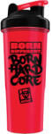 MUTANT Born Different Born Hardcore Shaker 1000 ml, roșu