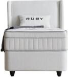 ABC Bedding Ruby kárpitozott ágyneműtartós ágy 90x200
