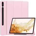  LEATHER Flip din PIELE pentru Samsung Galaxy Tab S9+ / S10+ roz