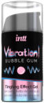intt Vibration! bizsergető stimuláló gél Bubble Gum 15 ml