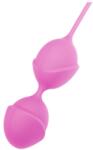 Toyz4Lovers Delight Pussy Lichee Silicone gésagolyók - rózsaszín