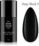 Naní One Step gél lakk 5 ml - Deep Black