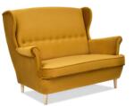 VOX bútor MALMO szalonkanapé, mézsárga bársony-bükk