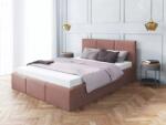 VOX bútor Crocus franciaágy 140x200 Trinity Misty Pink