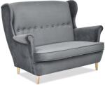 VOX bútor MALMO szalonkanapé, szürke-bükk