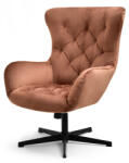 Vox bútor ARON forgófotel, vörösréz velúr