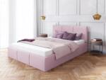 VOX bútor Crocus franciaágy 90x200 Trinity Powder Pink