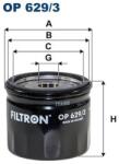 FILTRON olajszűrő FILTRON OP 629/3 for FORD, VAG (OP 629/3)