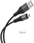 hoco. hoco. X38 MicroUSB kábel fekete-szürke (HC710543) (HC710543) (HC710543) (HC710543)