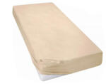Vaganza Pamut strech lepedő 70x120cm - Tejeskávé (5999120537815)