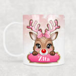 Csúcsajándék Névre szóló bögre - Szarvaslány (CSW945771)