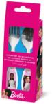 Carbotex Barbie Stylish fém evőeszköz készlet - 2 darabos (STF15918)