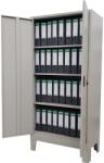 Plus Mobilier Fiset metalic Premium 4 rafturi si picioare, 800x350x1920 mm, 50 kg/polita, neasamblat, PLUS (61003831) Dulap arhivare