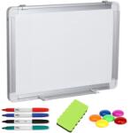 Viamond TABLA ALBA MAGNETICA 90x60 cm rama aluminiu, +Plus Office+CADOU! (Set 4 markere+burete+magneti) (98115688)
