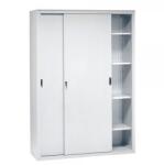  DULAP METALIC CU USI GLISANTE SI 4 RAFTURI, 1200x600x2000 mm (LxlxH), 50 kg/polita, Italia (61003898) Dulap arhivare