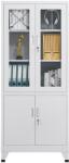 Plus Mobilier Dulap metalic Premium Asamblat Medicamente si Instrumente medicale cu picioare 800x400x1920 mm (LxlxH), PLUS (61004467) Dulap arhivare