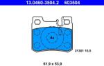 ATE Set placute frana ATE 13.0460-3504.2 (13.0460-3504.2)