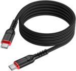 hoco. Type-C kábel Type-C PD 60W VICTORY X59 1m fekete