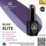 Global Fashion Oja semipermanenta Black Elite, Global Fashion 8ml, 038