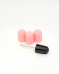 Global Fashion Set suport si 3 bucati smirghel rezerva pentru freza electrica, 16*25mm, roz, granulatie 100