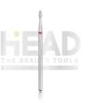 HEAD Capăt freză Diamantat Picătură, Rosu, 1.8 mm