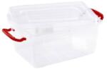 Sterk Plast Cutie alimente select, dreptunghiulara cu maner si capac, 8 litri (GM9849)