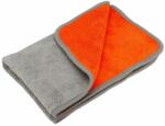 LAMPA Laveta microfibra cu fata dubla Premium Quality - 40x60 cm - Gri/Portocaliu