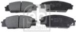 Febi Bilstein set placute frana, frana disc FEBI BILSTEIN 170299 (170299)