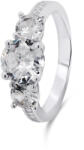 Brilio Silver Inel distinctiv din argint cu pietre de zircon RI043W 54 mm