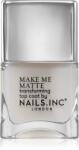 Nails Inc. Nails Inc. Better on Top Matte бързосъхнещ топ лак с матиращ ефект 14ml