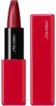 Shiseido Makeup Technosatin gel lipstick selyem rúzs árnyalat 411 Scarlet Cluster 4 g