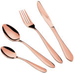 Berlinger Haus 24 darabos evőeszközkészlet, MIRROR ROSE GOLD