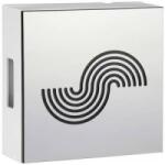 Grothe (46003) Gong 80 dBA Fehér, Nemesacél (46003)