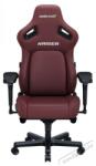 Anda Seat Kaiser 4 Premium Gaming Chair - L Size Maroon PVC