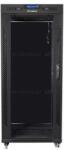 Lanberg Szerver Szekrény - Szabadonálló - 27U - Fekete (FF01-6827-12BL)
