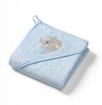 Babyono Fürdő- strandtakaró kapucnival kék Babyono 100 x 100 cm (346/05)