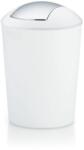 Kela Marta 5L műanyag hulladékgyűjtő, fehér (22301)