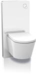 SAT Glass Fali WC-szerelőkeret tartállyal SATAMGW (CJ805W-W)