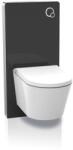 SAT Glass Fali WC-szerelőkeret tartállyal SATAMGBL (CJ805W-B)