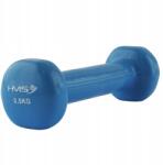 HMS Súlyzók, súlyzók, súlyzók edzéshez, fitneszhez, öntöttvas, vinil 0, 5 kg (17-6-007)