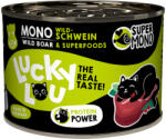 Lucky Lou 6x200g Lucky Lou SuperMono2 vaddisznó nedves macskaeledel