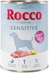 Rocco 24x400g Rocco Sensitive pulyka & burgonya nedves kutyatáp új receptúrával