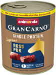 Animonda GranCarno 24x800g animonda GranCarno Adult Single Protein Supreme nedves kutyatáp- Ló Pur