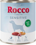 Rocco 24x800g Rocco Sensitive kacsa & tészta nedves kutyatáp új receptúrával